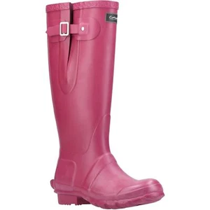 Cotswold Windsor Welly Rubber Berry Wellington Boots New - Picture 1 of 8
