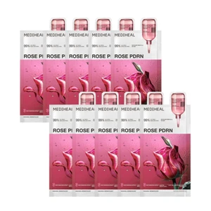 [Mediheal] ROSE PDRN essential mask (10 sheets) - Best Korean Sheet mask - Picture 1 of 1