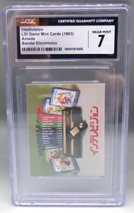 1983 LSI card Amada INTELLIVISION videogame CGC 7 Japan Mattel Electronics !!! - Picture 1 of 3