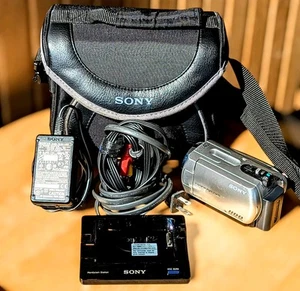 Sony Handycam DCR-SX40 DCRA-C171 Station Camcorder Bundle FREE Shipping! - Picture 1 of 20