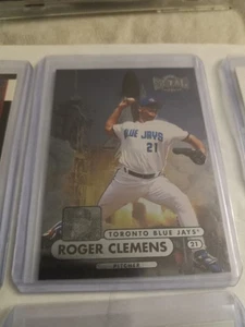 1998 Metal Universe - Roger Clemens - Rocket - Old School FIRE - Picture 1 of 1