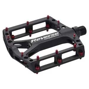 Reverse Black One Pedals, Black/Red - Picture 1 of 1
