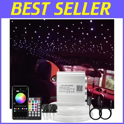 Upgraded Dual Head Fiber Optic Star Ceiling Light - Image 1 of 4