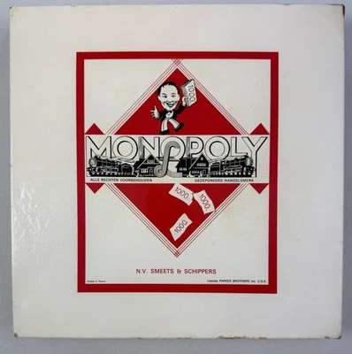 Monopoly Smeets Schippers Parker Brettspiel Niederländisches Spiel Vintage 80er - Bild 1 von 4