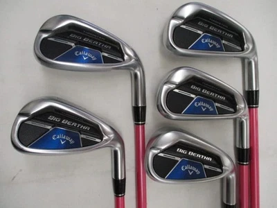 Callaway BIG BERTHA B21 Iron set 6-9+Pw Tour AD 50 Flex-L 5pcs RH Ladies Golf  - Image 1 of 4