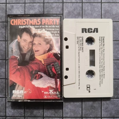 Christmas Party - 50's & 60's Various Artists (Cassette Tape, 1988) - VERY GOOD - Image 1 of 2