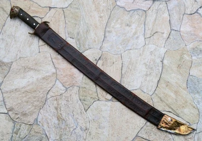 Escaso Collins Legitimus cabeza de gallo Guardia Rural Cubana machete pesado Foto 1 de 4