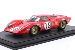TOPMARQUES 1/18 scale Ferrari 312P Coupe 1969 Le Mans 24h No.18 w/Case - Picture 1 of 3