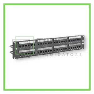 Hubbell HP648 Cat6 48-Port Universal Wiring Network Patch Panel – New - Picture 1 of 10