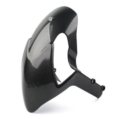 1X Carbon Fiber Front Fender Tire Mudguard Fit Ducati Monster 696 796 1100 EVO - Image 1 of 4