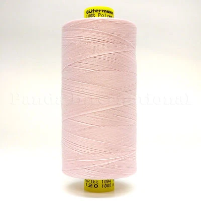 GUTERMANN 100% POLYESTER Mara 120 THREAD 1094 yard/spool Color 372 Pink - Image 1 of 3