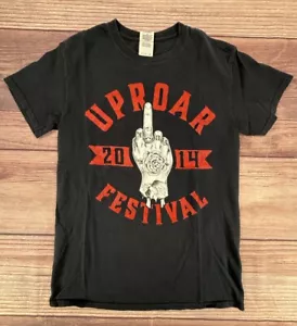 UPROAR Festival Heavy Metal 2014 Concert Band Tee Black T-Shirt Size Small Rare - Bild 1 von 10
