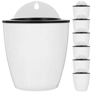 7 Pcs Irrigation Flower Pot Hanging Flower Pot Decorative Garden Pot - Picture 1 of 12