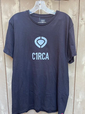 Camiseta negra con gráficos de skateboarding CIRCA - para hombre talla L Foto 1 de 4