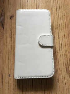 Genuine Real Leather Flip Wallet Cover Stand For HTC M8 Mobile Phone Case - Picture 1 of 5