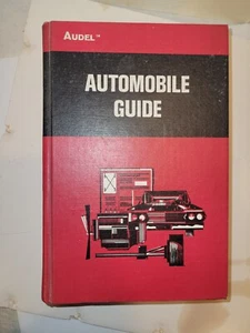 Audel Automobile Guide 1967 Printing Hardcover By Frederick E. Bricker - Picture 1 of 5
