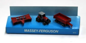 Vintage Rare Micro Machines Massey Ferguson Permitted farm tractor combine 4015 - Picture 1 of 6
