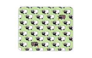 Cartoon Sheep Mouse Mat Pad - Lamb Spring Easter Kids Farm Computer Gift #12406