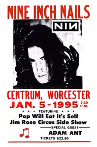 Nine Inch Nails Poster, NIN, Trent Reznor - Picture 1 of 5