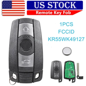 Replacement For BMW 1 3 5 6 Series M3 M5 M6 X1 X5 X6 Z4 Smart Remote Key Fob - Picture 1 of 9