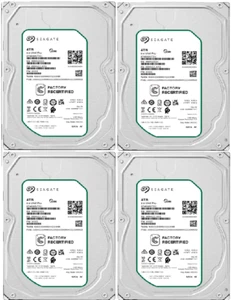 16TB 4x Seagate IronWolf Pro 4TB NAS Hard Drive Internal HDD 3.5 inch 24/7 7200rp - Picture 1 of 1