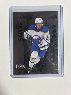 Matt Savoie 2023-24 Skybox Metal Universe Rookie Card (RC) #172 Buffalo Sabres - Image 1 of 2