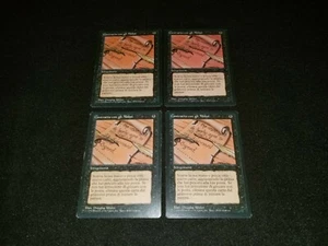 MTG 1x Revised black rare MP Italian FBB Contract from Below - Reserved list - Picture 1 of 2