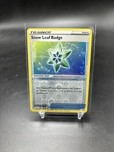 Snow Leaf Badge Reverse Holo Uncommon 159/203 Evolving Skies Pokemon TCG 2021 - Picture 1 of 2