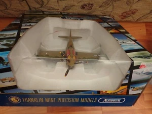 1/48 Franklin Mint Armure P-40N Warhawk Armée Pilote Classe 43-K 1943 Avion - Picture 1 of 1