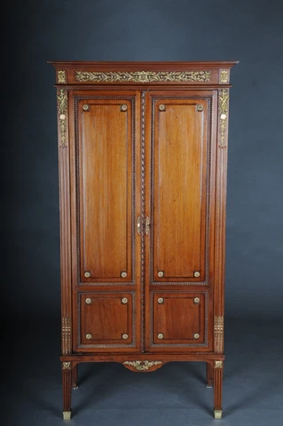 Rare Delicate Mahagoni-Musikschrank from The Era Um 1880, Louis XVI Cover
