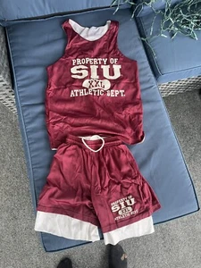 Camiseta de uniforme de baloncesto vintage para niños SIU Southern Illinois Salukis C5 - Imagen 1 de 3