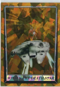 Star Wars Sapphire Edition Topps Chrome Return of the GOLD Parallel #125- #02/15 - Picture 1 of 2