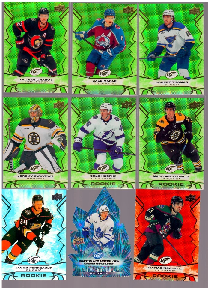 Single Card - 2022-23 Upper Deck ICE UD Ice Insert/Parallel/Rookie - You Pick! - Image 1 of 1