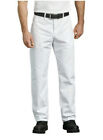 Genuine Dickies Men's Relaxed Fit Straight Leg Painter Pant White 42X30