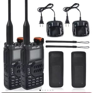 2 Quansheng UV-K6 VHF UHF FM Walkie Talkie 5W NOAA Weather Alert Transceiver - Picture 1 of 3