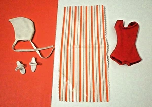 IDEAL TAMMY FAMILY FUN IN THE SUN #9093-6 1960s doll clothes outfit  ACCESSORIES - Bild 1 von 2