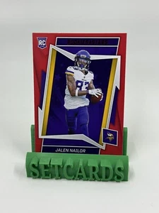 2022 Panini Rookies & Stars Rookies Red Jalen Nailor #159 Rookie RC Vikings - Imagen 1 de 2