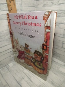 We Wish You Merry Christmas/Art by Michael Hague/Hardcover/1990/Special Edition - Picture 1 of 7