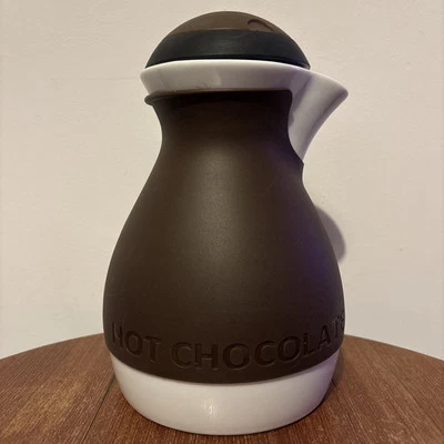 Chef’n Chocolate Caliente con Mezclador Eléctrico Incorporado Cerámica Raro Sistema de Batidor Dúo Foto 1 de 4