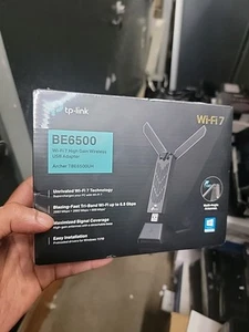 Adaptateur USB sans fil TP-Link BE6500 Tri-Band Wi-Fi 7 Lightning-Fast High Gain - Photo 1/3