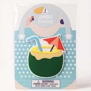 Target® | Jumbo Charm Coconut Drink - Llavero / Bolso Charm / Artesanía | Nuevo con etiquetas - Imagen 1 de 3