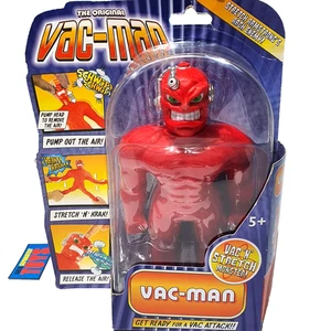 The Original VAC-MAN figure Stretch Armstrong enemy red stretch monster pump - Picture 1 of 9