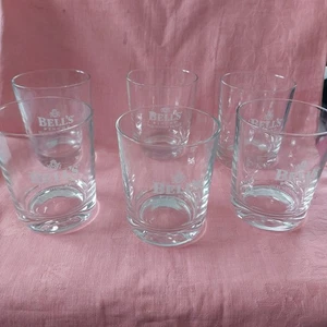 Vintage Bells Whisky Tumblers x 6 - Picture 1 of 7