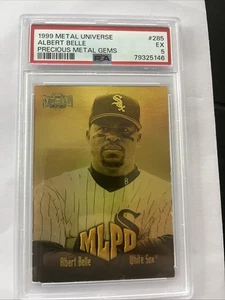 1999 metal universe precious metal gems Albert Belle psa 5 - Picture 1 of 2