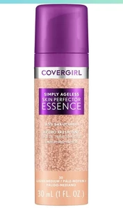 Covergirl Simply Ageless Skin Perfector Essence Foundation 30 Light-Medium 1.0oz - Picture 1 of 6