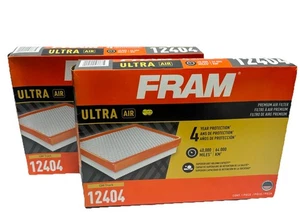 SET OF 2 FRAM AIR FILTERS 12404 ULTRA PREMIUM AIR FILTER CADILLAC GM CHEVROLET - Bild 1 von 5