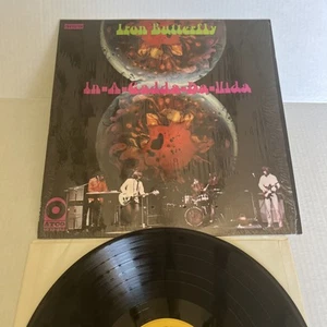 Iron Butterfly 1968 In A Gadda Da Vida Album Vinyl ATCO SD 33-250 NM/NM Shrink - Imagen 1 de 19