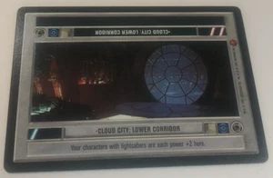 Cloud City Lower Corridor Star Wars Prem 1997 Decipher Uncommon CCG Black Border - Picture 1 of 4