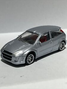 Real Toy Ford Focus RS Silver  Custom With Real Riders Wheel Swap