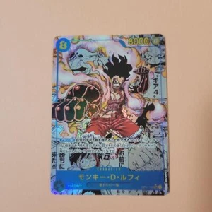 ONE PIECE Luffy SEC OP11-118 Manga Alt Art Comic Parallel Rare Japanese - Picture 1 of 9